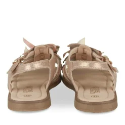Sandales ROSE Fille Motif Fleuri Boucle