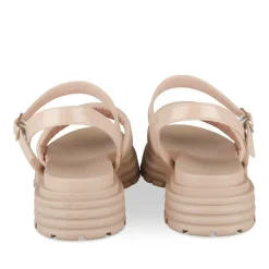 Sandales ROSE Fille Motif Uni Boucle