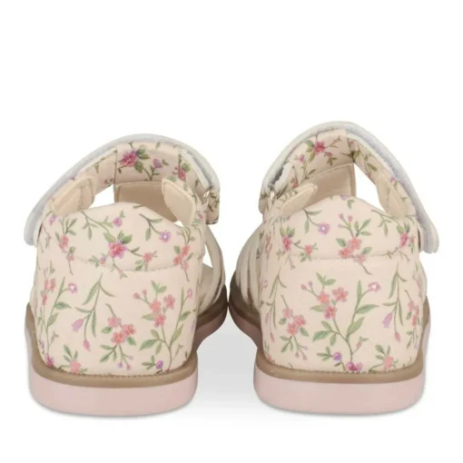 Sandales ROSE Fille Motif Uni Scratch