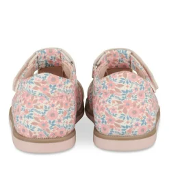 Sandales ROSE Fille Motif Fleuri Scratch
