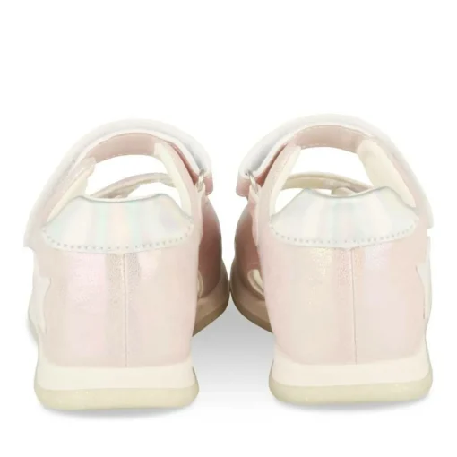 Sandales ROSE Fille Motif Iridescent Scratch