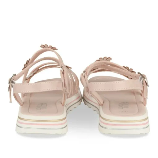 Sandales ROSE Fille Motif Iridescent Scratch