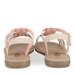 Sandales ROSE Fille Motif Iridescent Scratch
