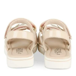 Sandales ROSE Fille Motif Vernis Scratch