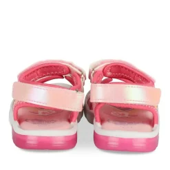 Sandales ROSE Fille Motif Animal Scratch