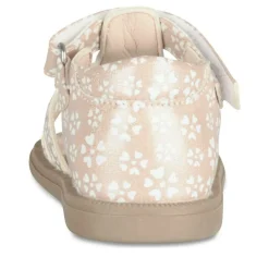 Sandales ROSE Fille Motif Iridescent Scratch
