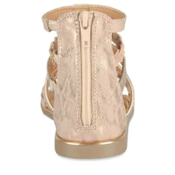 Sandales ROSE Fille Motif Iridescent Fermeture éclair