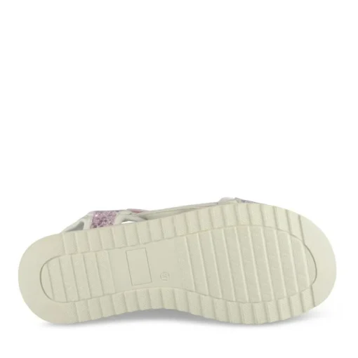 Sandales ROSE Fille Motif Paillettes Scratch