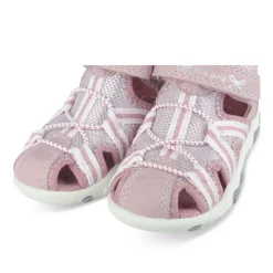 Sandales ROSE Fille Motif Uni Scratch