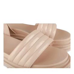 Sandales ROSE Fille Motif Uni Boucle