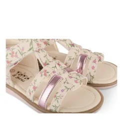 Sandales ROSE Fille Motif Uni Scratch
