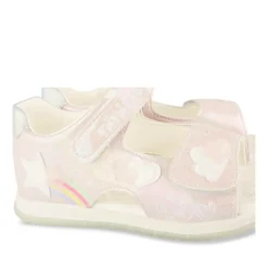 Sandales ROSE Fille Motif Iridescent Scratch