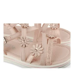 Sandales ROSE Fille Motif Iridescent Scratch