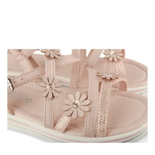 Sandales ROSE Fille Motif Iridescent Scratch