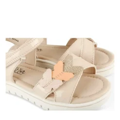 Sandales ROSE Fille Motif Vernis Scratch