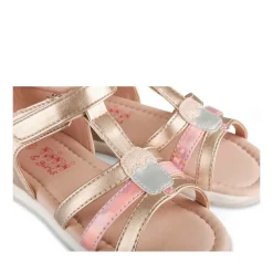 Sandales ROSE Fille Motif Iridescent Scratch