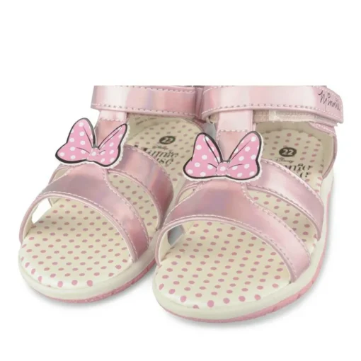 Sandales ROSE Fille Motif Iridescent Scratch
