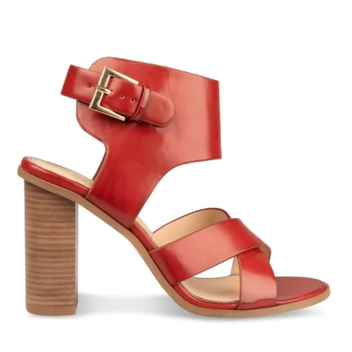 Sandales ROUGE Femme