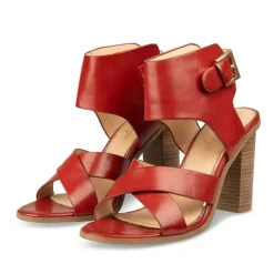 Sandales ROUGE Femme