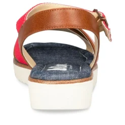 Sandales ROUGE Femme