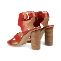 Sandales ROUGE Femme