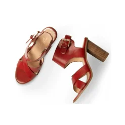 Sandales ROUGE Femme
