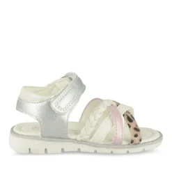 Sandales Sandales ARGENT Fille Motif Uni Scratch
