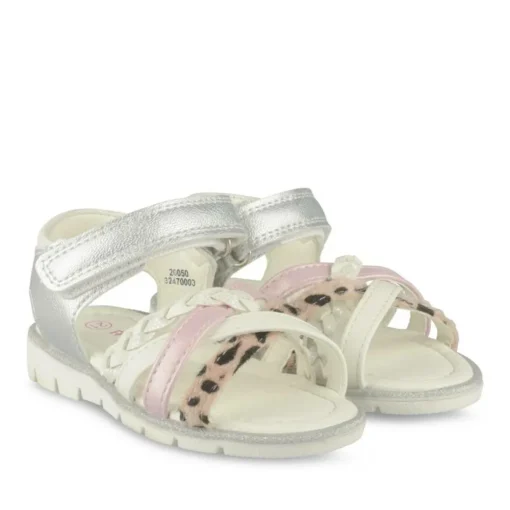 Sandales Sandales ARGENT Fille Motif Uni Scratch
