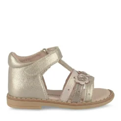 Sandales Sandales BEIGE Fille CUIR Motif Uni Scratch