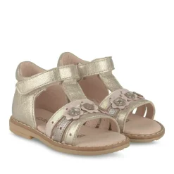 Sandales Sandales BEIGE Fille CUIR Motif Uni Scratch