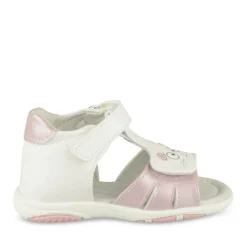 Sandales Sandales BLANC Fille Motif Uni Scratch