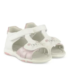 Sandales Sandales BLANC Fille Motif Uni Scratch