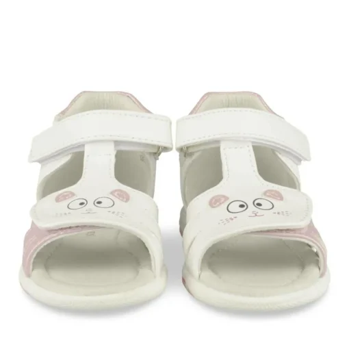 Sandales Sandales BLANC Fille Motif Uni Scratch