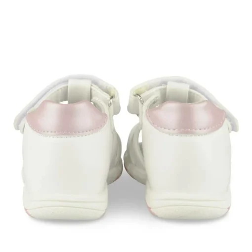 Sandales Sandales BLANC Fille Motif Uni Scratch
