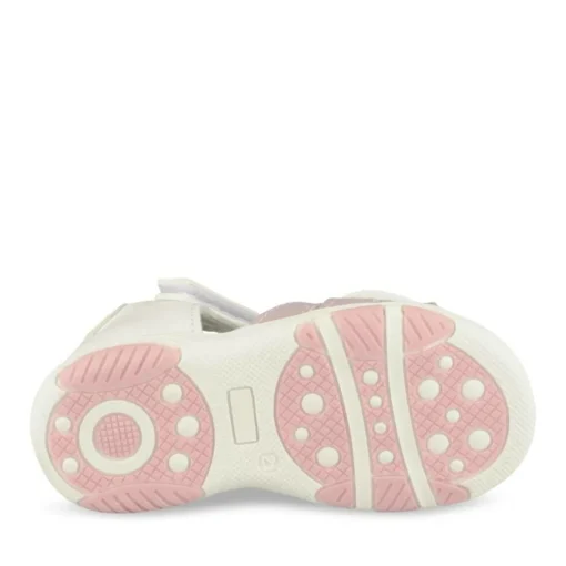 Sandales Sandales BLANC Fille Motif Uni Scratch