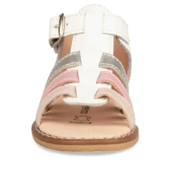 Sandales Sandales BLANC Fille CUIR Boucle