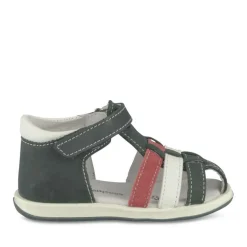 Sandales Sandales BLEU Garçon CUIR Motif Uni Scratch