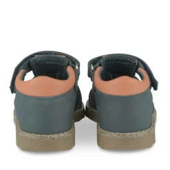 Sandales Sandales BLEU Garçon CUIR Motif Uni Scratch