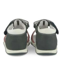 Sandales Sandales BLEU Garçon CUIR Motif Uni Scratch