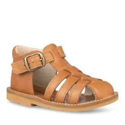 Sandales Sandales COGNAC Garçon CUIR Boucle