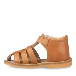 Sandales Sandales COGNAC Garçon CUIR Boucle