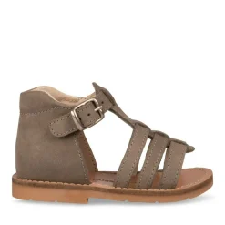 Sandales Sandales GRIS Garçon CUIR Boucle