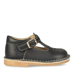 Sandales Sandales MARINE Garçon CUIR Motif Uni Boucle