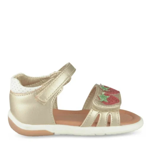 Sandales Sandales OR Fille Motif Paillettes Scratch