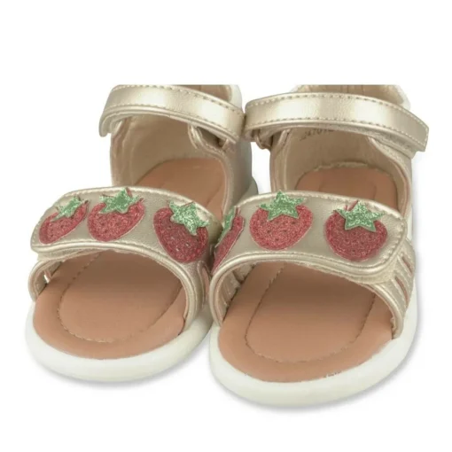 Sandales Sandales OR Fille Motif Paillettes Scratch