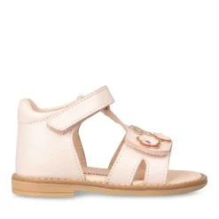 Sandales Sandales ROSE Fille CUIR Boucle