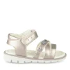 Sandales Sandales ROSE Fille Motif Coeurs Scratch