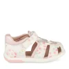 Sandales Sandales ROSE Fille Motif Fleuri Scratch