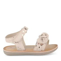 Sandales Sandales ROSE Fille CUIR Motif Uni Scratch