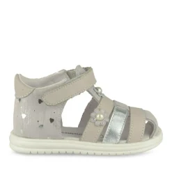 Sandales Sandales ROSE Fille CUIR Motif Uni Scratch